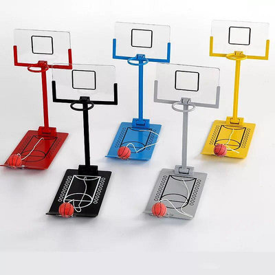 爆款*迷你投籃機籃球框折疊桌面籃球架模型送同學有趣有意義投籃球聚百貨特價