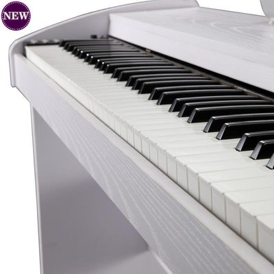 現貨熱銷-沃爾特電鋼數碼鋼琴 88鍵力度鍵盤電鋼智能鋼琴教學電鋼琴YPH1003