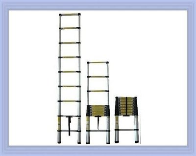 ＊18精品館＊3.8米 伸縮梯 3.8M 伸縮直梯 鋁梯 關節梯 家用梯 竹節梯 不用再帶笨重的梯