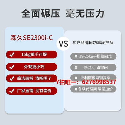 馬達森久汽油發電機220v應急家用微小型靜音變頻房車戶外露營便攜式