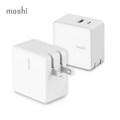 公司貨 Moshi Qubit USB-C 充電器 PD 3.0 快充 45W 可為 iPhone iPad 快速充電