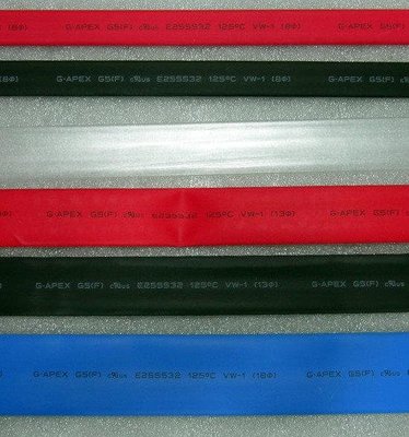 DIY 熱縮套管 Φ8(紅黑)；Φ12(透明)；Φ13(紅黑)；Φ18(藍色) 每米30元起 耐壓600V 125˚C