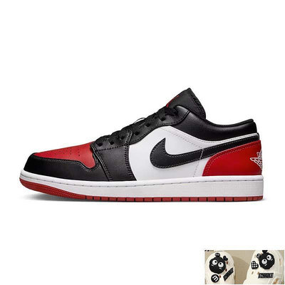[] Air Jordan 1 Low "Bred Toe" 黑紅腳趾 男鞋 553558-161
