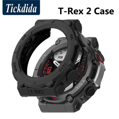 小米 Amazfit T-Rex 2 智能手錶保護殼保護殼, 適用於 Huami Amazfit T Rex 2 保險槓