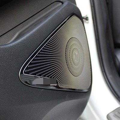 豐田 TOYOTA  2019 2023 ALTIS 12代 阿提斯 車門喇叭罩 不鏽鋼 車門音響防踢罩 高音喇叭裝飾板-汽車館