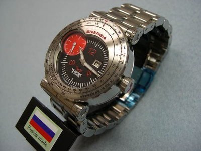 ((( 格列布 ))) Vostok-Europe 蘇聯  能源號  太空火箭 紀念錶 (  079  )