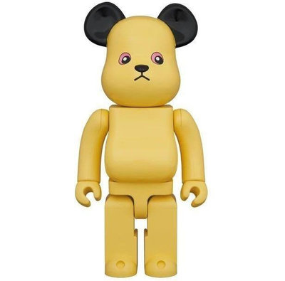 Bearbrick 400% Kelloggs Puffa Puffa Rice Sooty the Bear