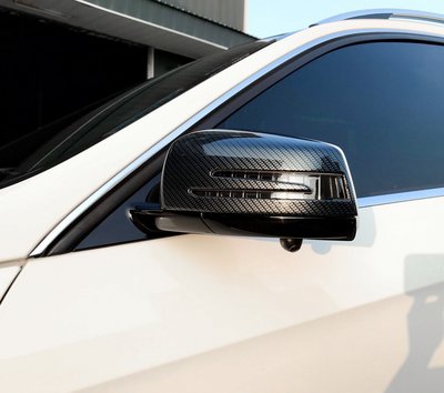 圓夢工廠 Benz 賓士 E W212 E350 E400 E500 E550 E63 卡夢 碳纖紋 後視鏡蓋 後照鏡蓋