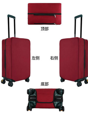 行李箱保護套行李箱保護套適用新秀麗拉桿皮箱防塵罩套旅行箱托運耐磨罩