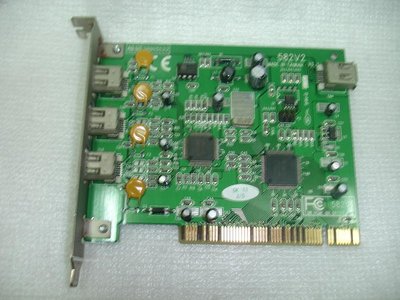 【電腦零件補給站】Kouwell 582V2 3+1 IEEE 1394 PCI 擴充卡