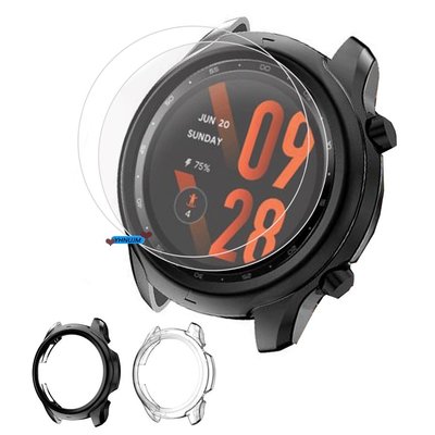 Tic watch pro 3貼膜強化玻璃螢幕保護膜保護殼Ticwatch pro3 Ultra智能手錶防爆防刮保護貼