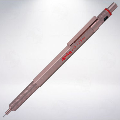 德國 紅環 rOtring 600 限定版自動鉛筆: 玫瑰金/0.5mm