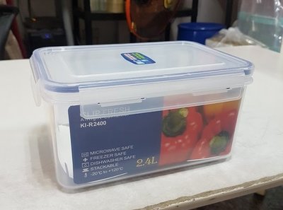 小毛居家『KEYWAY KIR2400天廚長型保鮮盒 2.4L』含稅開發票 聯府 密封盒