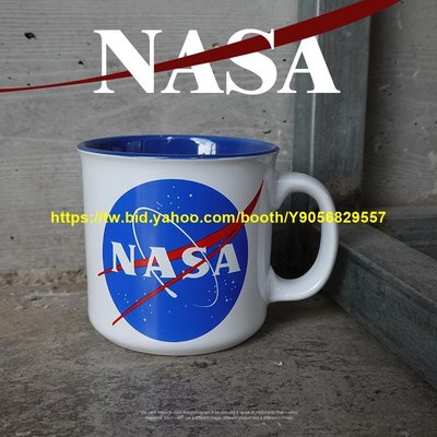 熱銷# 美國大號NASA宇宙太空陶瓷杯 杯子