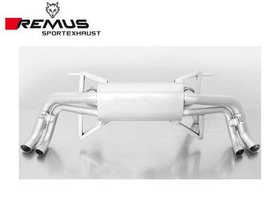 【Power Parts】REMUS EXHAUST 雙尾段 AUDI 4S R8 V10 PLUS 2016-