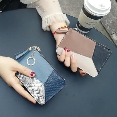 零錢包女 迷你硬幣包可愛簡約韓國超薄短款小錢包2020新款潮