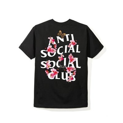 【熱賣精選】 Anti Social Social Club ASSC Kkoch Tee 花卉 櫻花 圖樣 短T