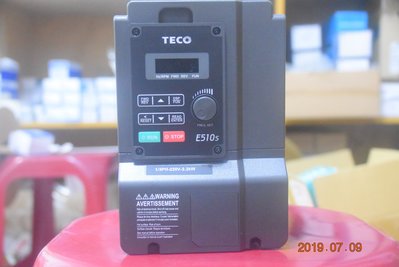 TECO 東元 變頻器 E510-203-SH 單相/三相220V 3HP E510-203-H