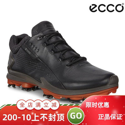 極致優品 正品Ecco愛步高爾夫男士球鞋BIOM防水牛皮有釘運動鞋golf鞋131824 GF2285