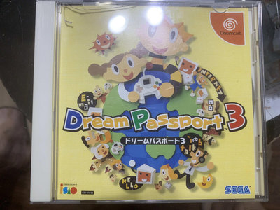 土城可面交超便宜SEGA Dreamcast (DC)DC遊戲DC GAME DREAM PASSPORT3