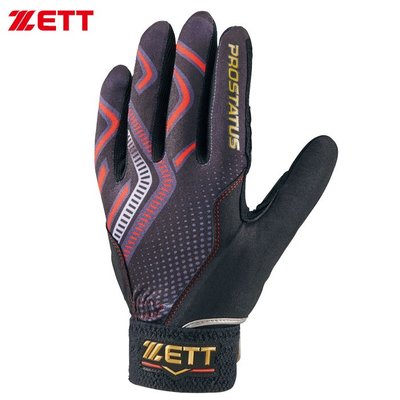 棒球世界全新 ZETT PROSTATUS 捕手專用守備手套大拇指墊片加強BG-292B紅色特價