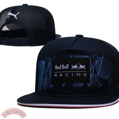 【熱賣精選】F1紅牛車隊賽車帽棒球彎檐太陽帽子車迷配件周邊Red Bull2022賽季