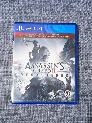 【兩件免運🍀全新現貨】PS4 刺客教條 3 重製版 Assassin Creed III Remas 中文版 可面交 遊戲片