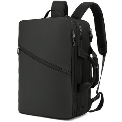 筆電包新款商務背包男士雙肩包男款多功能旅行包通勤雙肩電腦包
