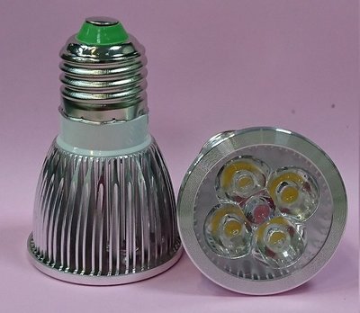 LED燈泡 LED杯燈 E27杯燈 E27燈泡 投射燈 射燈 4W 白光、暖白光 另有GU5.3 、GU10 全電壓