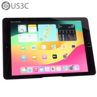 【US3C-台南店】【一元起標】Apple iPad 6 128G WiFi 9.7吋 太空灰 內建A10 Fusion晶片 多點觸控 實體指紋辨識 二手平板
