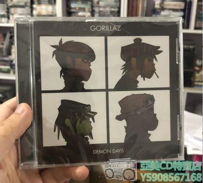 亞美CD特賣店 在途 CD 街頭霸王 Gorillaz Demon Days 正版全新未拆