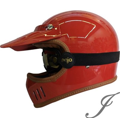《JAP》華泰 KK 866 勃根地紅 山車帽 全罩復古帽 越野帽 風鏡 K-866安全帽📌折價300元