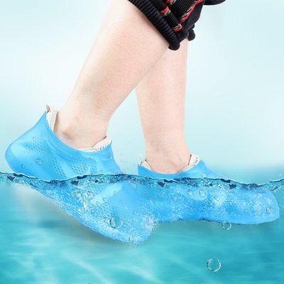 現貨熱銷-廠家直銷立體款硅膠通用防水鞋套防雨防滑加厚耐磨易攜帶雨鞋套爆款專賣
