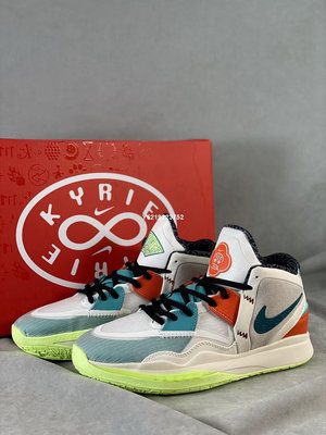 【潮流生活館】NIKE KYRIE 8 INFINITY CNY EP XDR 米色 藍橘 籃球鞋 男鞋DH5384-001