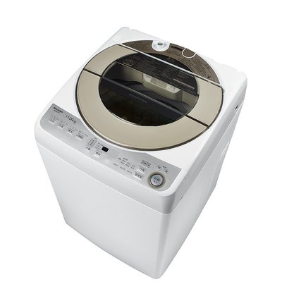【ES-ASF11T】SHARP 夏普 11公斤 金級省水 超靜音 不鏽鋼無孔槽 抗菌防黴 變頻洗衣機