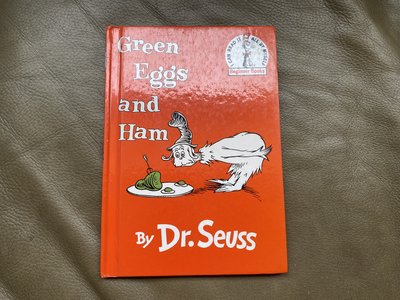 (二手書) 英文童書 英文繪本 Green Eggs and Ham by Dr.Seuss (硬精裝)