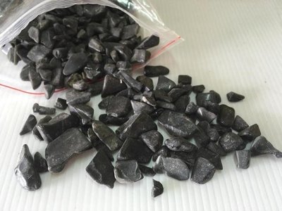 【浪人藝術】黑曜石碎石(大顆粒) ~ 1kg**水晶碎石*碎水晶*聚寶盆/聚寶蛋*開運水晶*