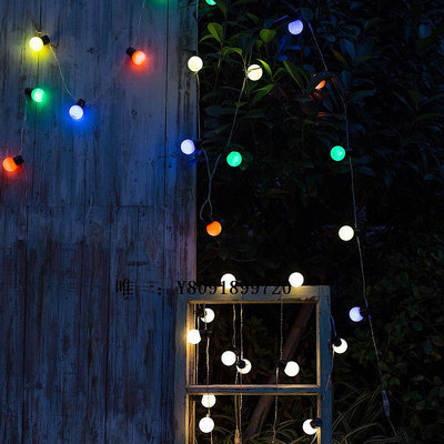 裝飾燈串戶外露營圓球LED網紅小燈泡彩燈串燈滿天星燈求婚禮裝飾庭院浪漫氛圍燈