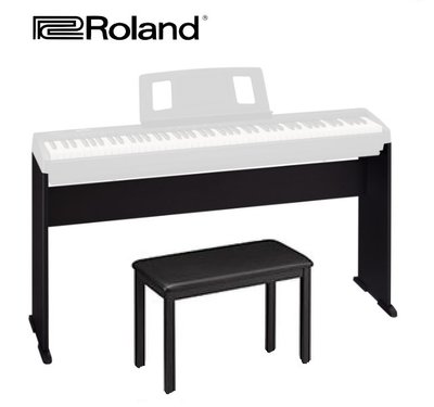 【六絃樂器】Roland FP-10 數位鋼琴原廠腳架 / 型號:KSCFP10 含琴椅