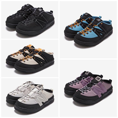【Luxury】NEW BALANCE CRV-CAP V2 MULE 穆勒鞋涼鞋 半截拖 米黃黑紫藍 SD3205YE