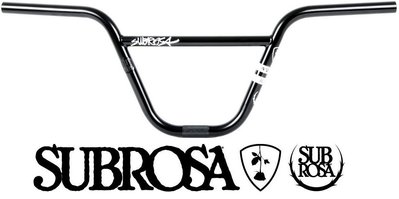 IH BMX 手把 SUBROSA Noster 黑色 8.75吋 場地車地板車Fixed Gear單速車街道車DH極限單車下坡車特技車土坡車表演車特技腳踏車