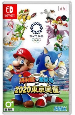 【桌子電玩】NS Switch 瑪利歐 & 索尼克 AT 2020 東京奧運 中文版 SEGA 瑪利歐東京奧運 運動