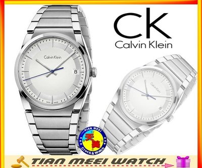 【天美鐘錶店家直營】【全新原廠CK】【下殺↘超低價有保固】Calvin Klein Step系列鋼帶腕錶K6K33146