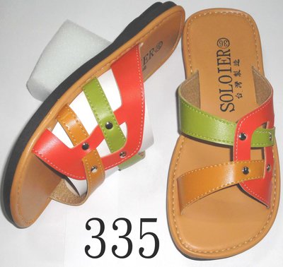 DIIN FIVE SOLOIER 335 女涼鞋 涼鞋 100%台灣製造 安心 休閒鞋 平底拖鞋 少女鞋 拖鞋