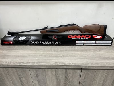 [雷鋒玩具模型]-GAMO MAXIMA 6.35MM 實木.金屬板機 折槍 空氣槍 彈簧壓縮