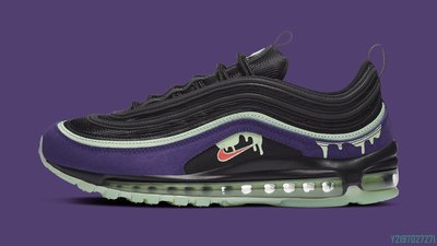 【正品】Nike Air Max 97 Slime Halloween 萬聖節 黑紫 DC1500-001代購