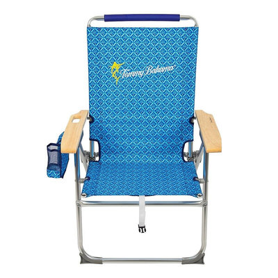 💓好市多代購/免運最便宜💓 Tommy Bahama 可調式高背海灘椅 7段式座位傾斜調整 座椅高度約43公分 最大承載重量約136公斤
