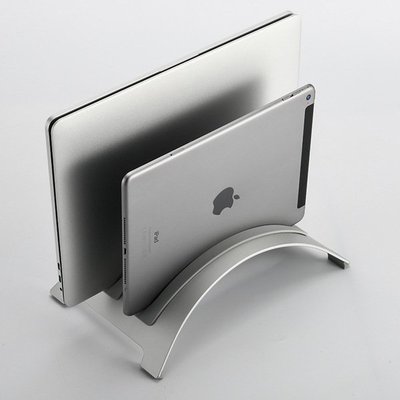 蘋果 Macbook Air PRO 雙槽 立架 筆電 支架 [鋁合金] MBA MBP