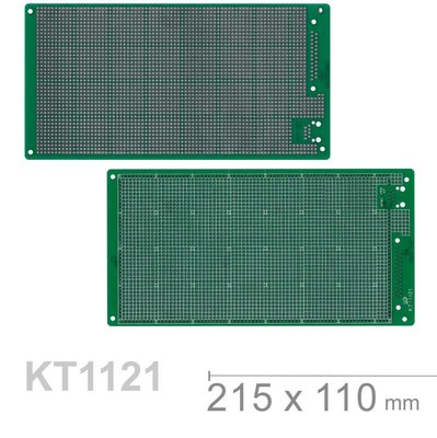 『聯騰．堃喬』KT-1121 215 x 110 mm 單面 73 x 40孔 FRP  PCB板 萬用電路板