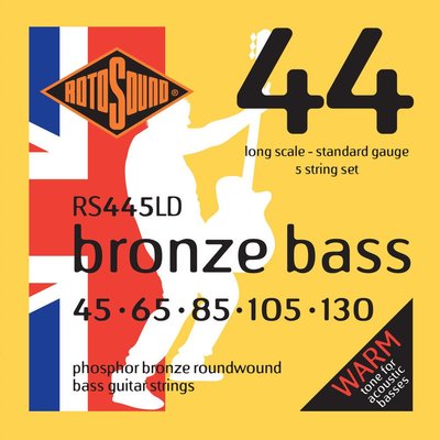小叮噹的店 英國ROTOSOUND RS445LD (45-130) 木貝斯弦 磷青銅 旋弦公司貨